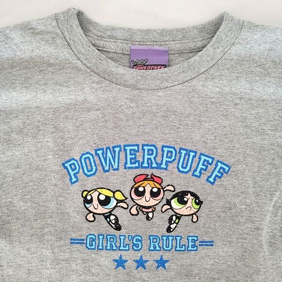 Vintage 1999 Powerpuff Girls Youth Medium Tee NWOT - Picture 2 of 8